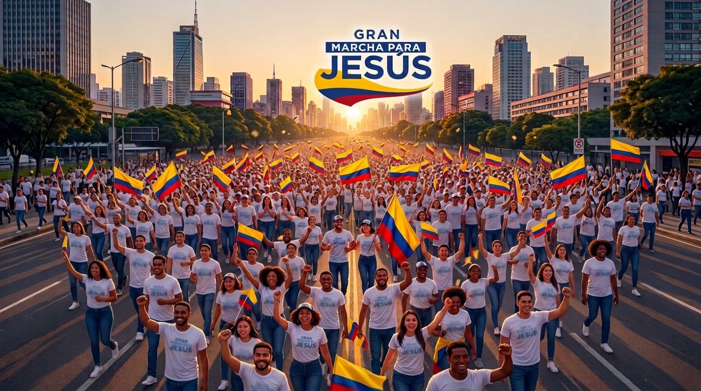 ¿No sabes cómo hacer la Marcha para Jesús en tu ciudad? Nosotros te ayudamos