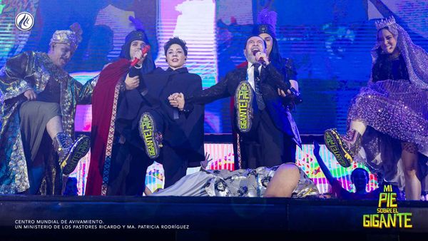 ¡Mi pie sobre el gigante!